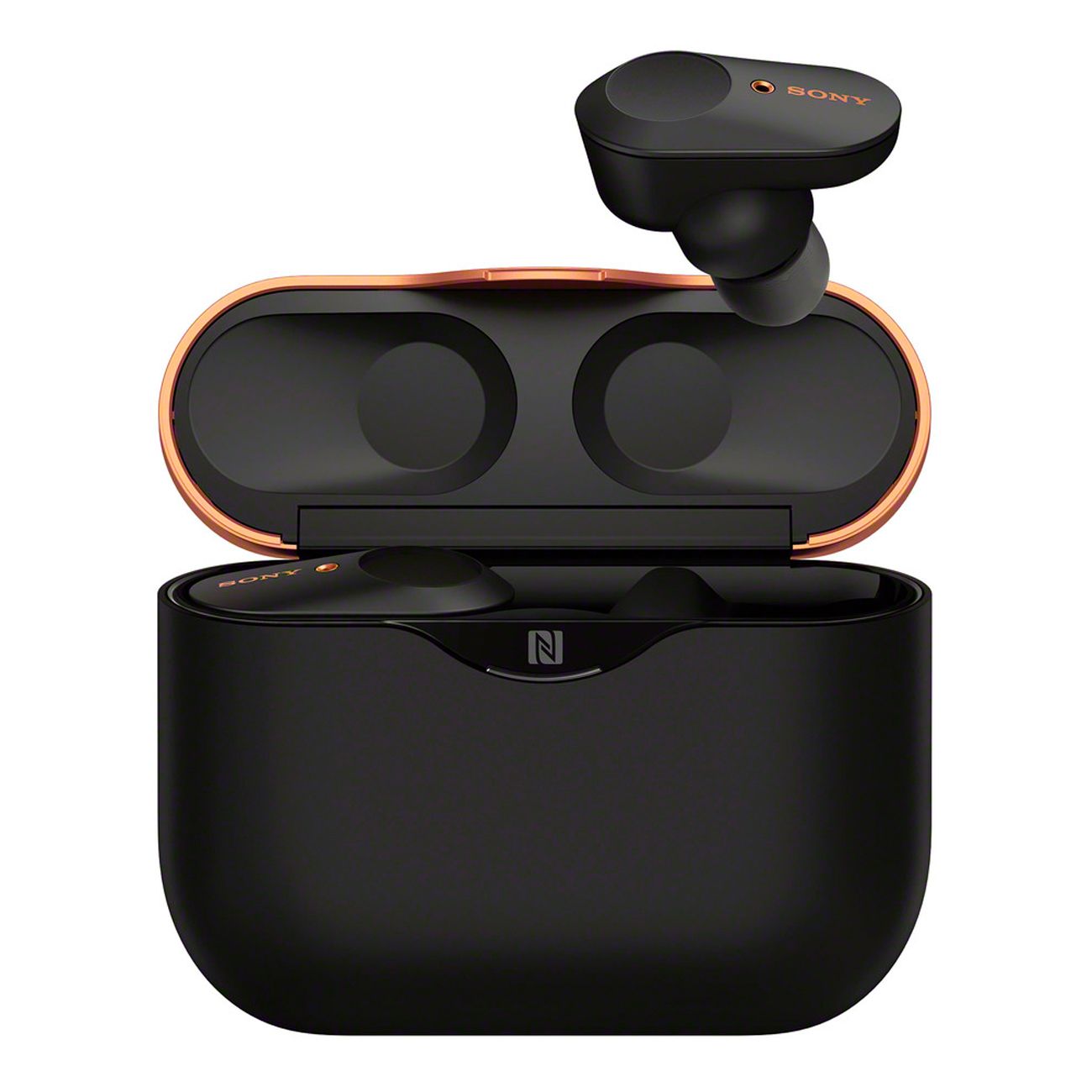 Наушники True Wireless Sony WF-1000XM3 черный фото