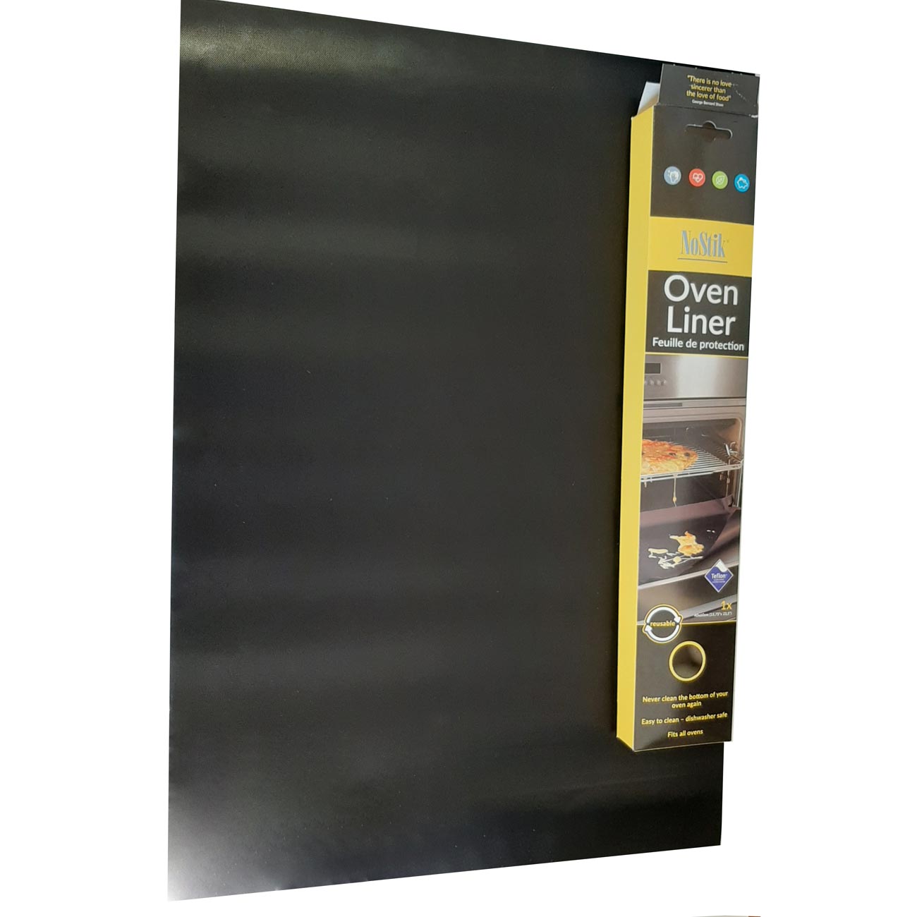 Лист антипригарный Nostik Oven Liner Black (40x60см)