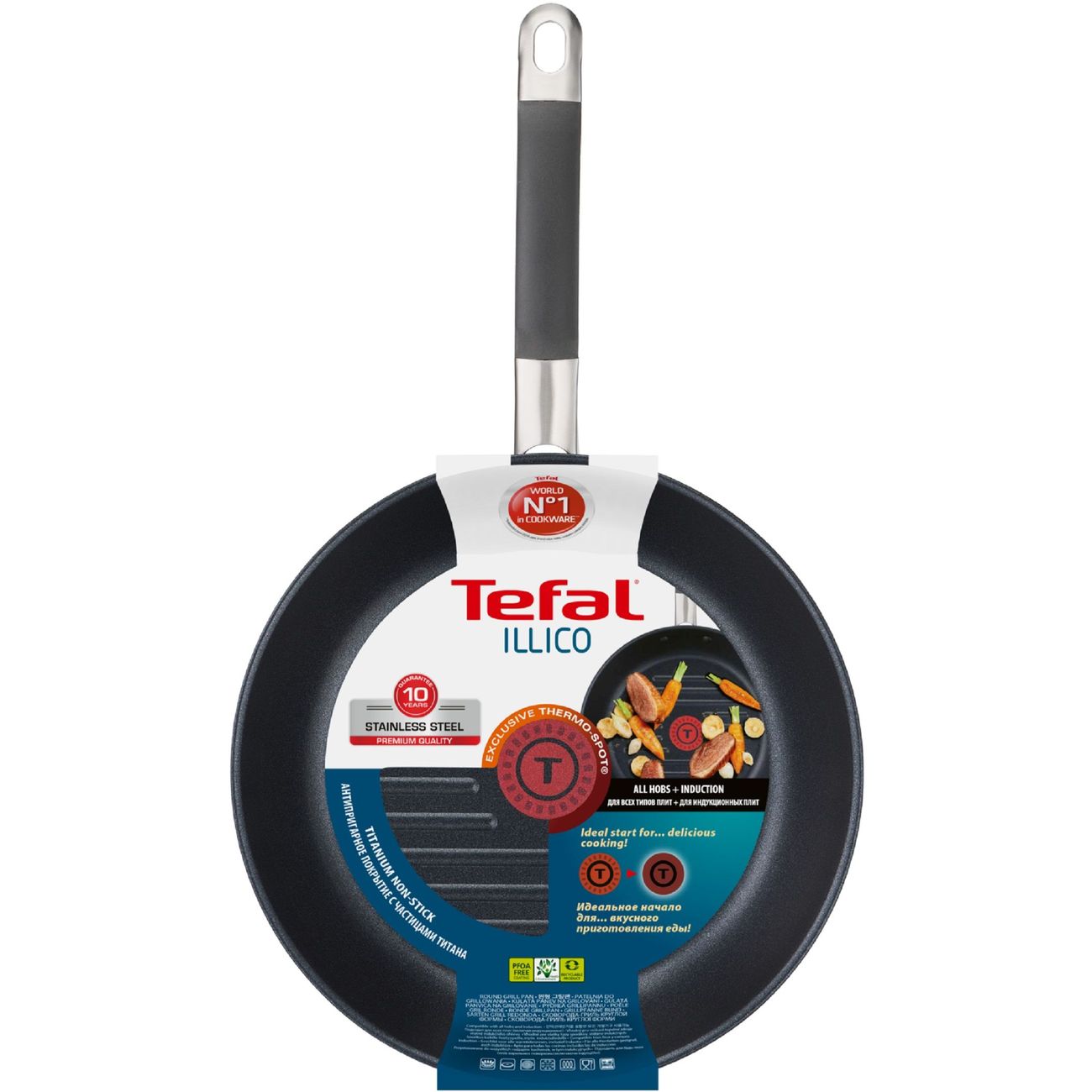 Сковорода гриль Tefal Illico 26см (G7011374)