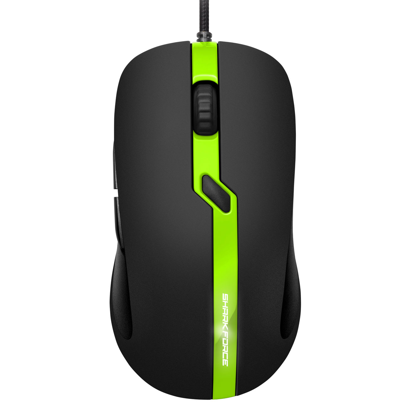 Игровая мышь Sharkoon Force Pro зеленый