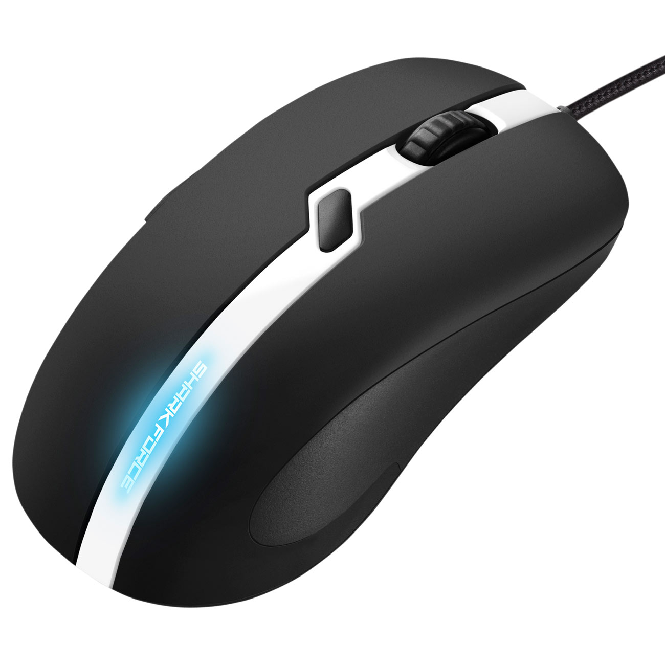 Игровая мышь Sharkoon Force Pro белый
