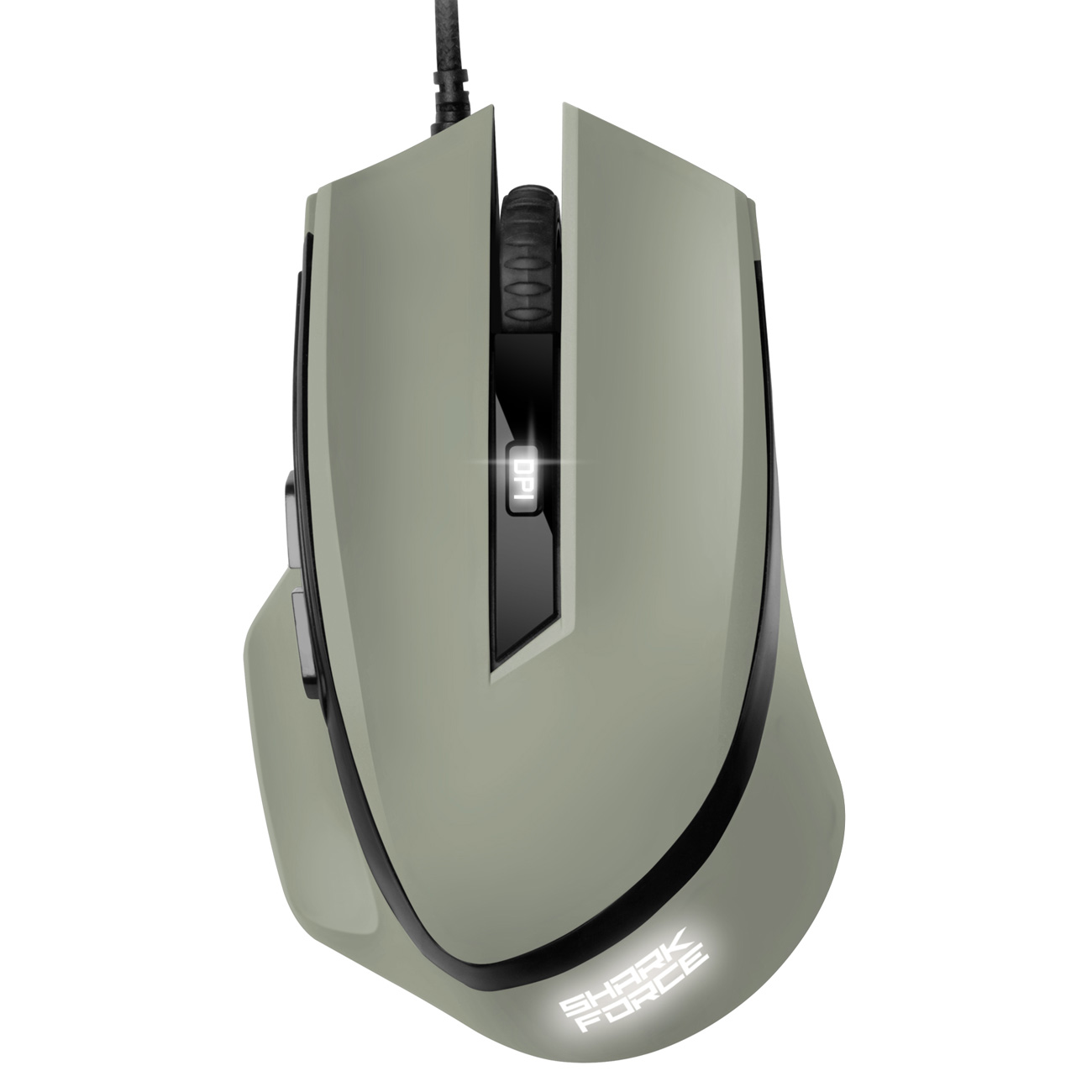 Игровая мышь Sharkoon Shark Force серый