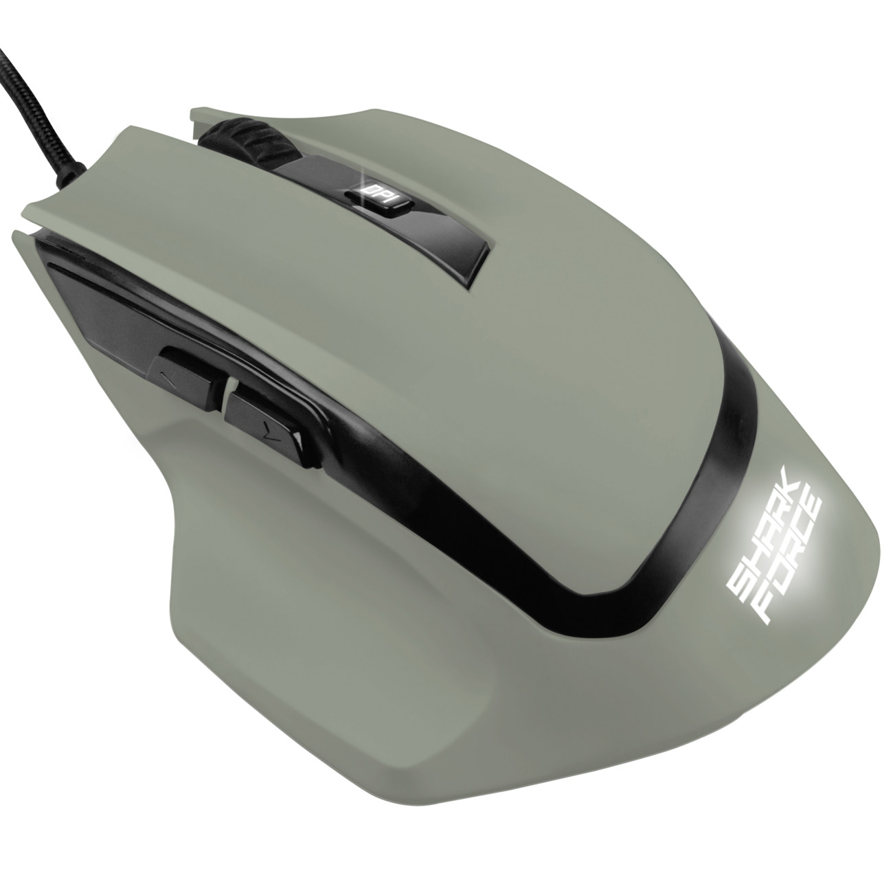 Игровая мышь Sharkoon Shark Force серый