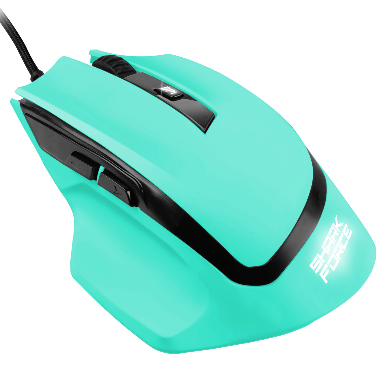 Игровая мышь Sharkoon Shark Force мятный