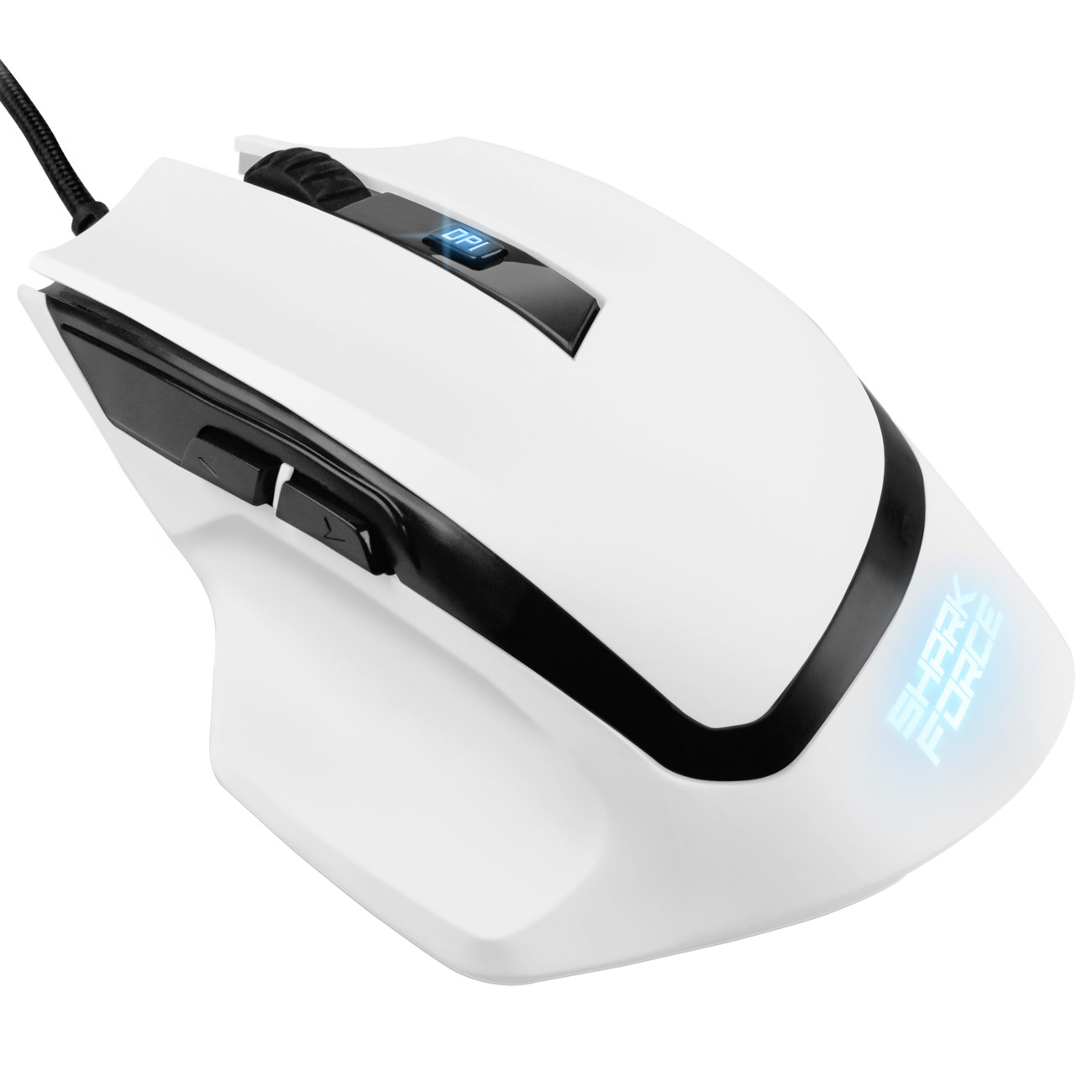 Игровая мышь Sharkoon Shark Force белый