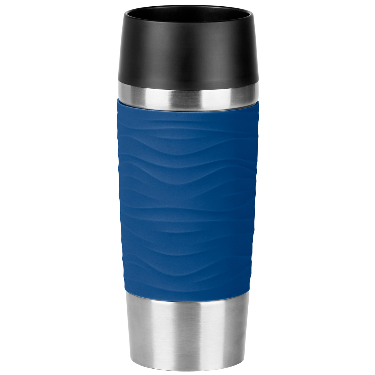 Термокружка Emsa Travel Mug Waves 0,36л Blue (N2010900) фото