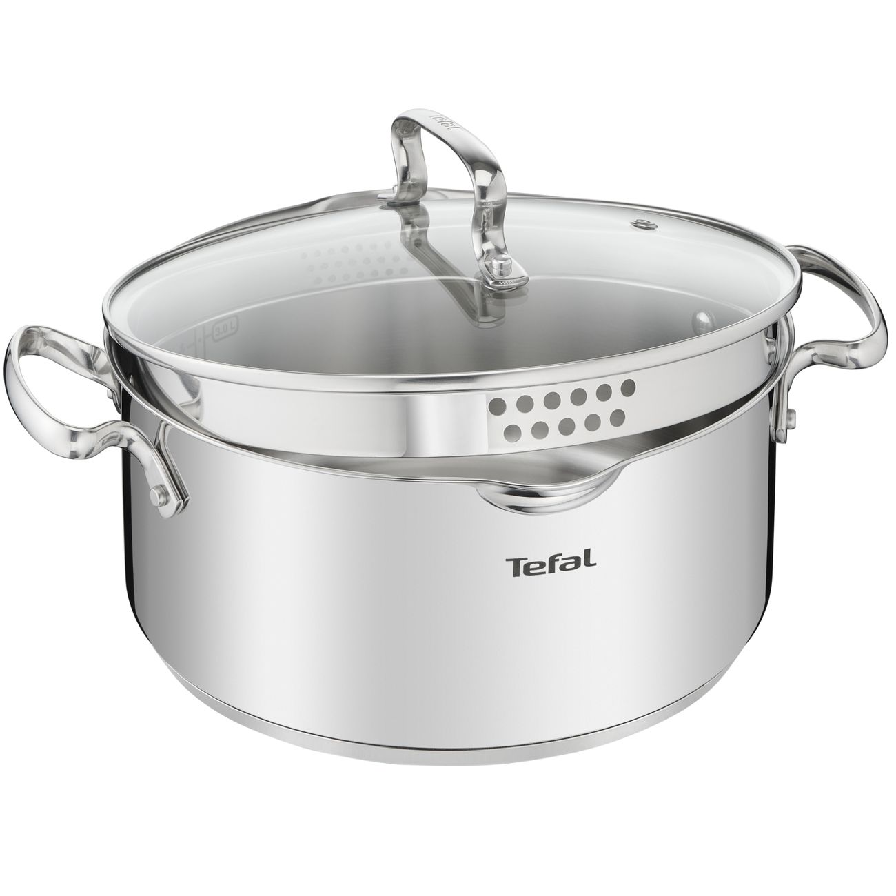 Кастрюля Tefal Duetto+, с крышкой 4,7л (G7194655)