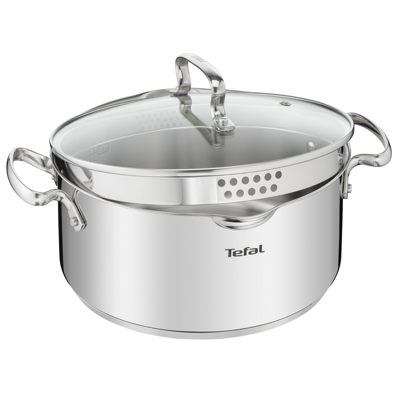 Кастрюля Tefal Duetto+, с крышкой 2л (G7194355)