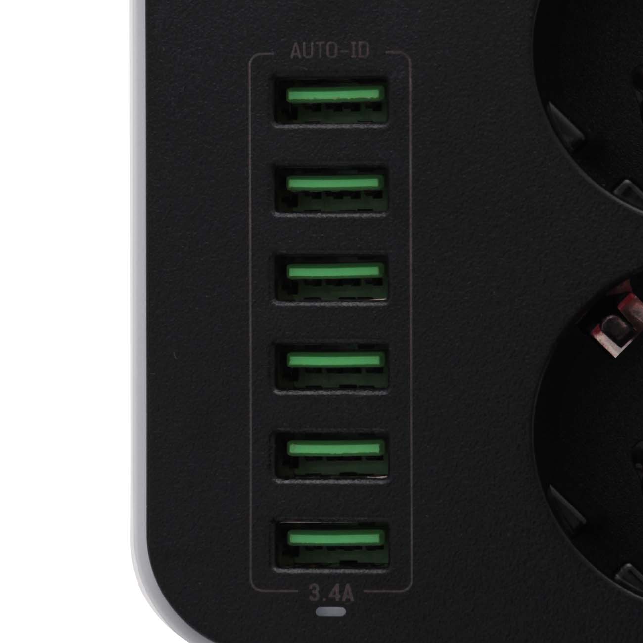 Сетевой фильтр ARTSTYLE CL-3631B черный