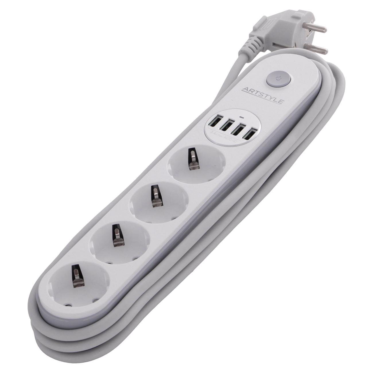 Сетевой фильтр ARTSTYLE CL-4432W белый