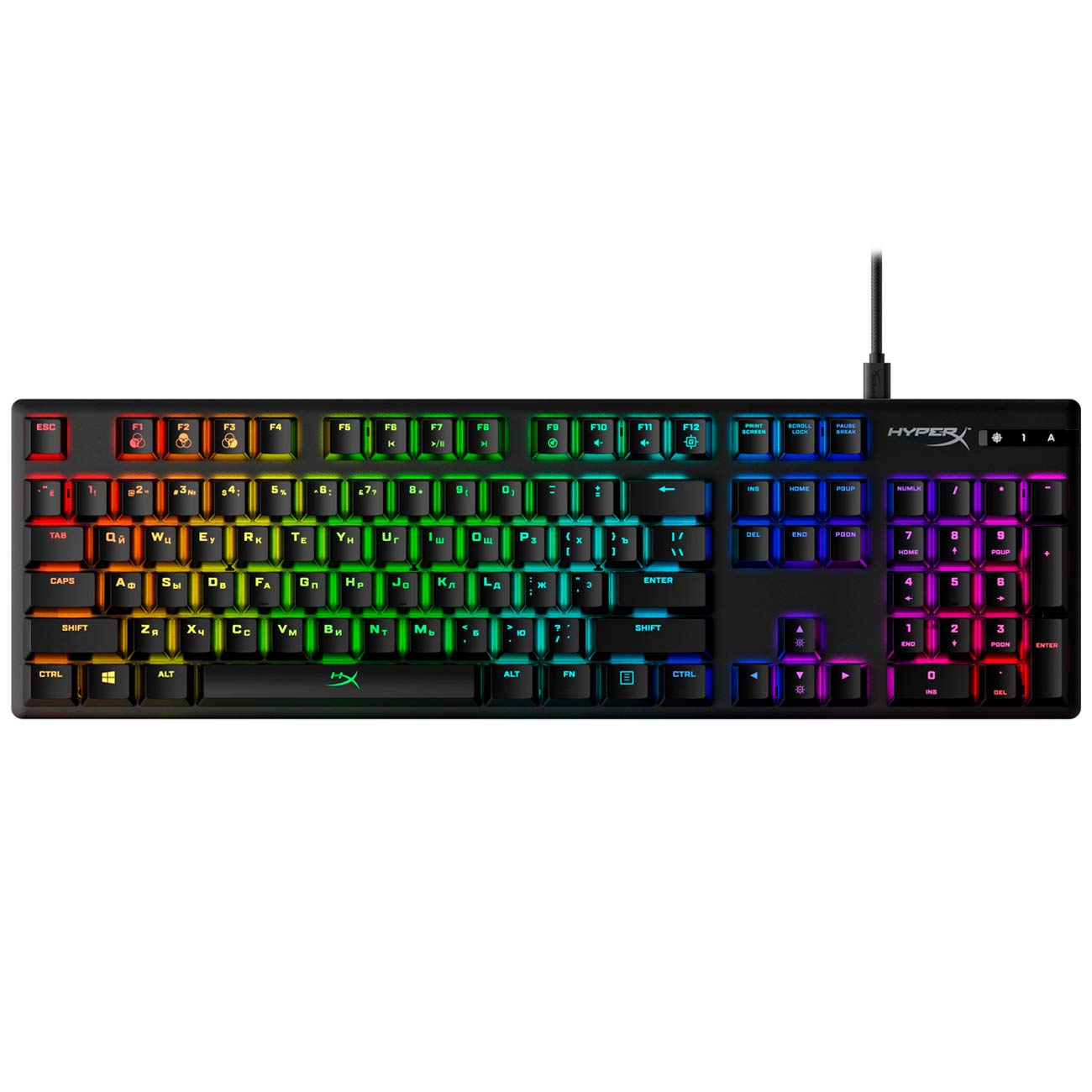 Игровая клавиатура HyperX Alloy Origins (HX-KB6RDX-RU) (русская раскладка) фото