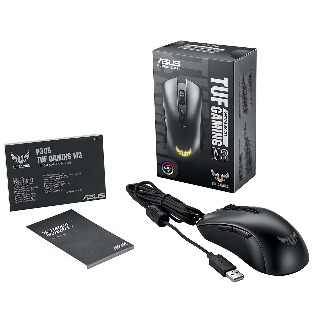 Игровая мышь ASUS TUF Gaming M3 (90MP01J0-B0UA00)