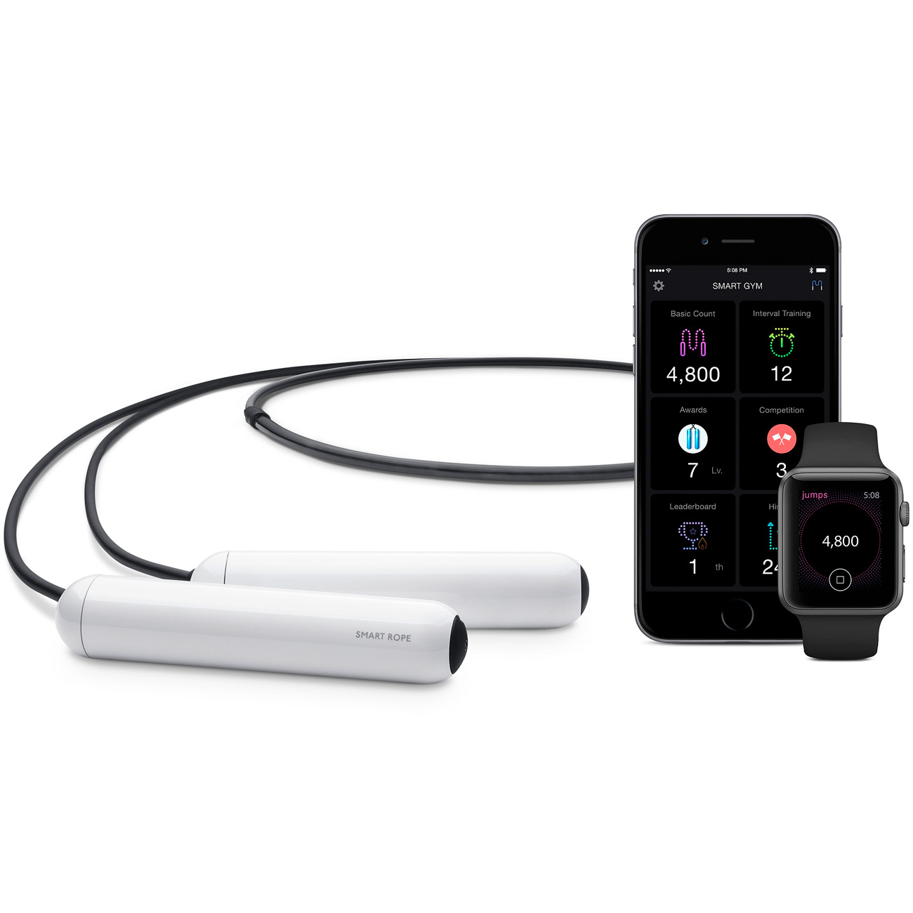 Умная скакалка Smart Rope SR2_WH_S