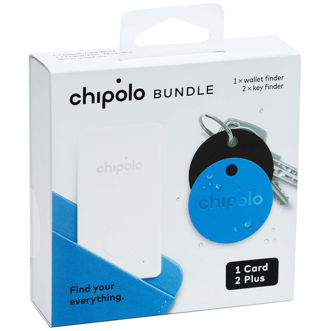 Комплект умных брелков Chipolo Plus/Card (CH-C17B-CPM6-R)