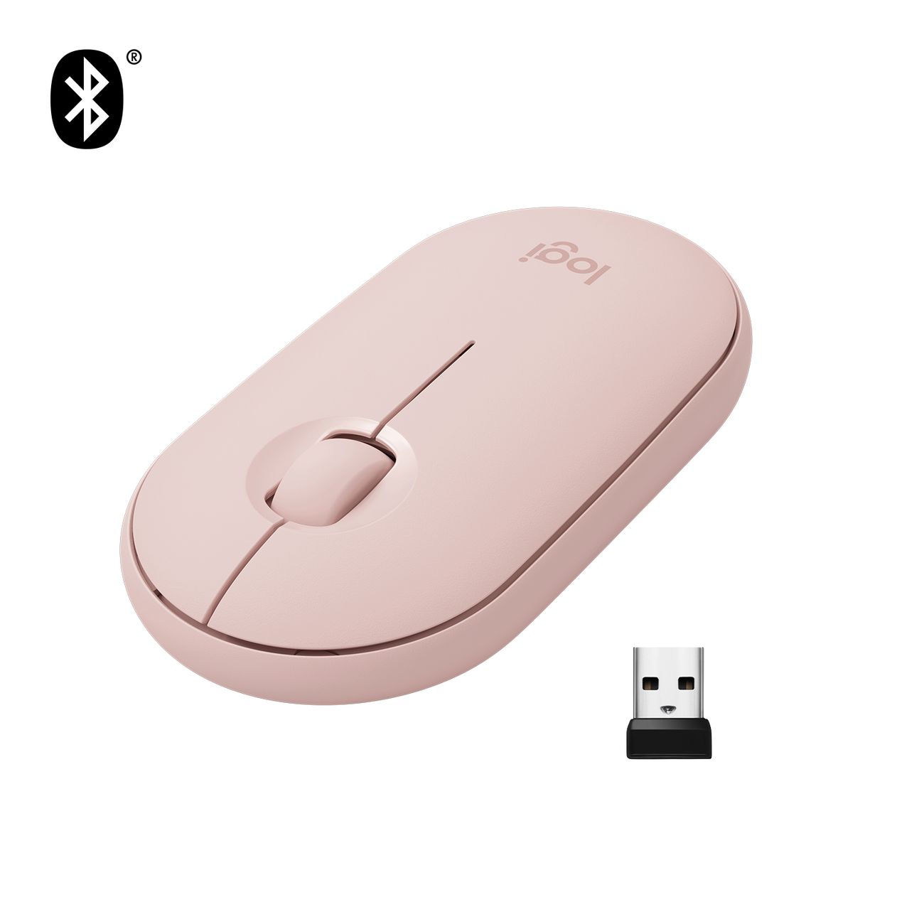 Мышь беспроводная Logitech Pebble M350 (910-005717)
