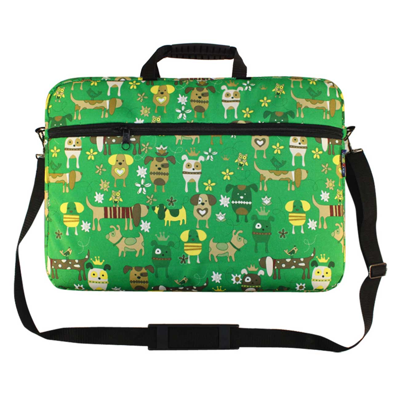 Кейс для ноутбука Vivacase Doggy (VCN-CDG15-green)