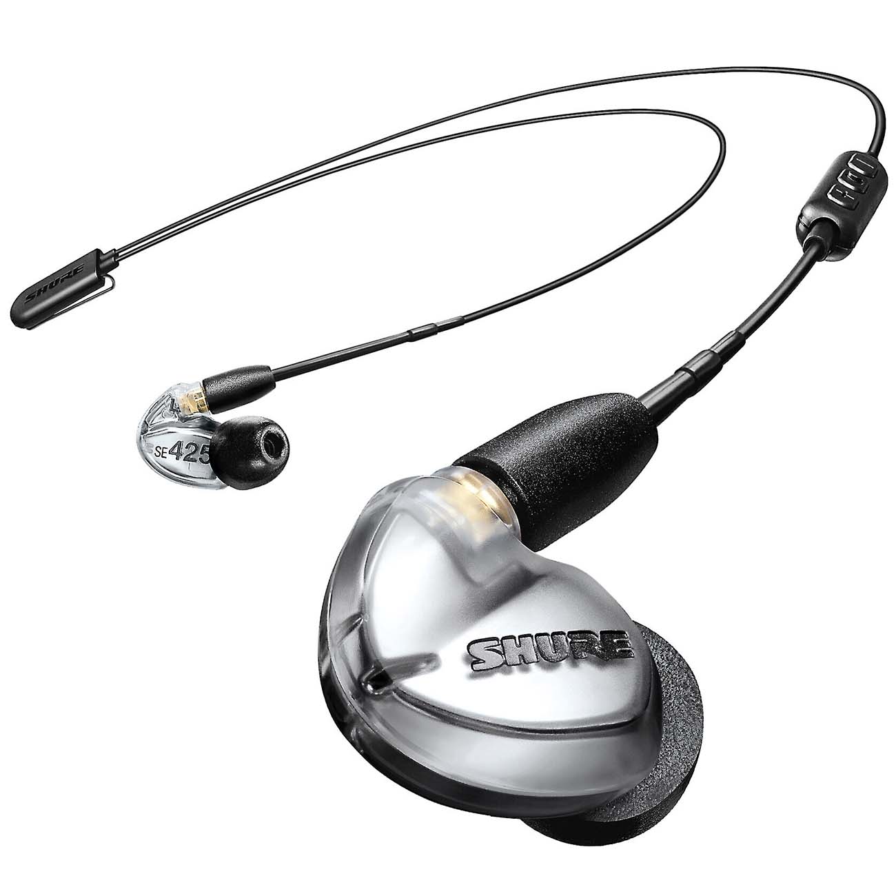 Наушники внутриканальные Shure SE425 серебристый