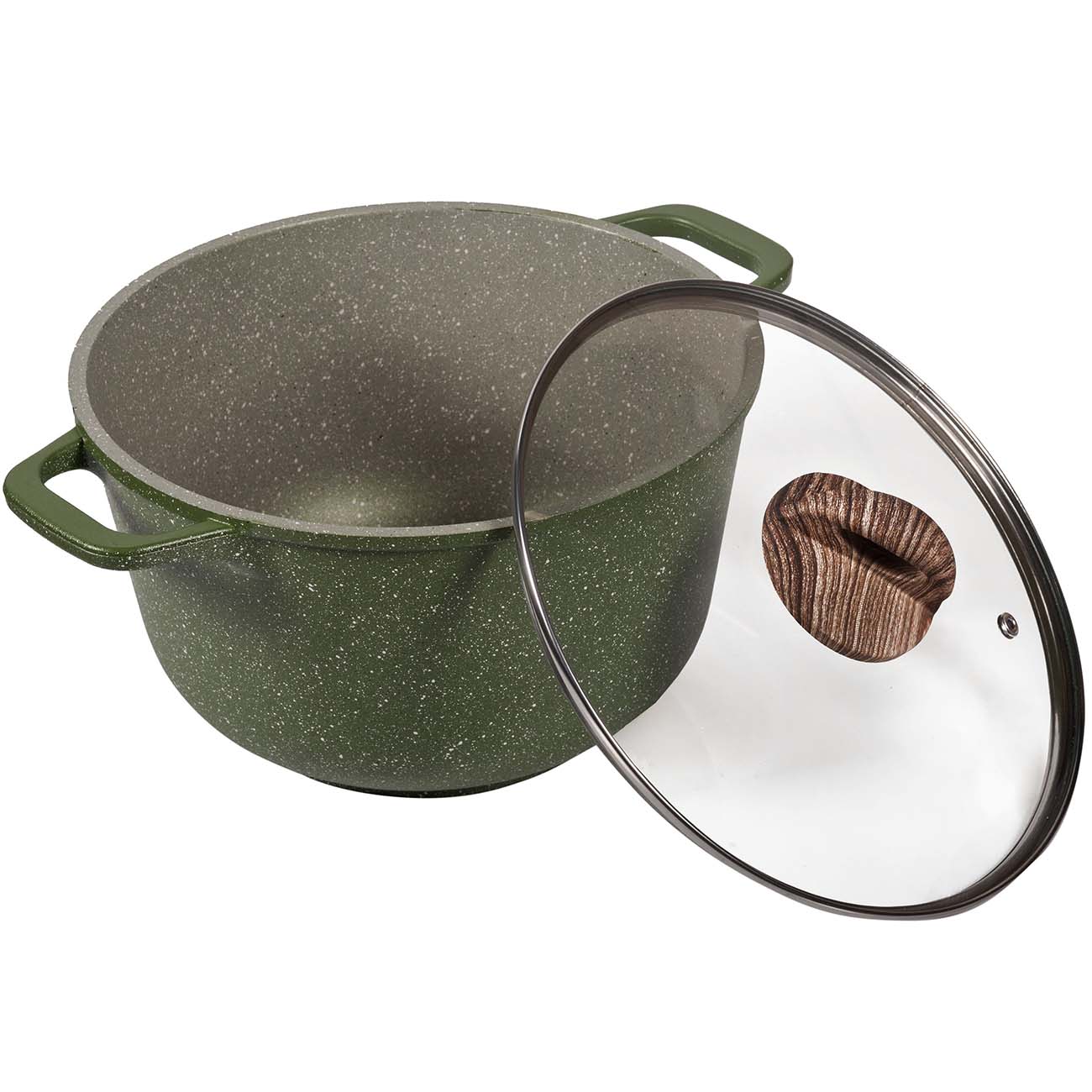 Кастрюля Panairo Oliverstone Max с крышкой 5л