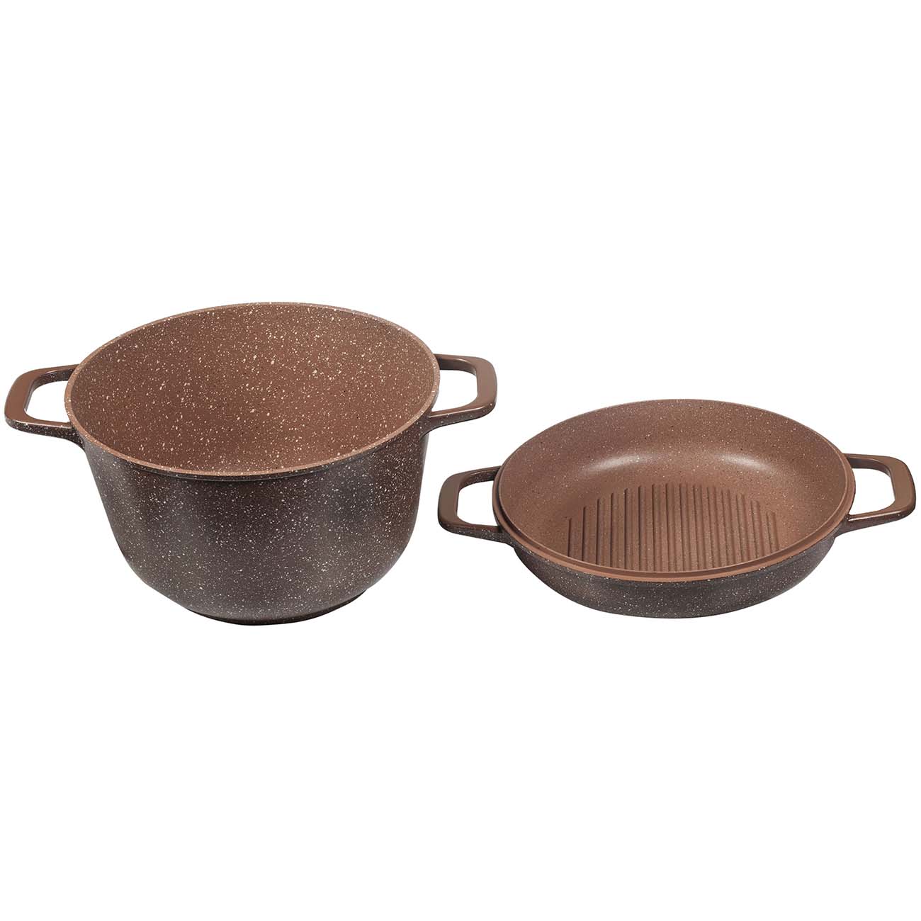 Кастрюля Panairo Barbara Max с крышкой 5л