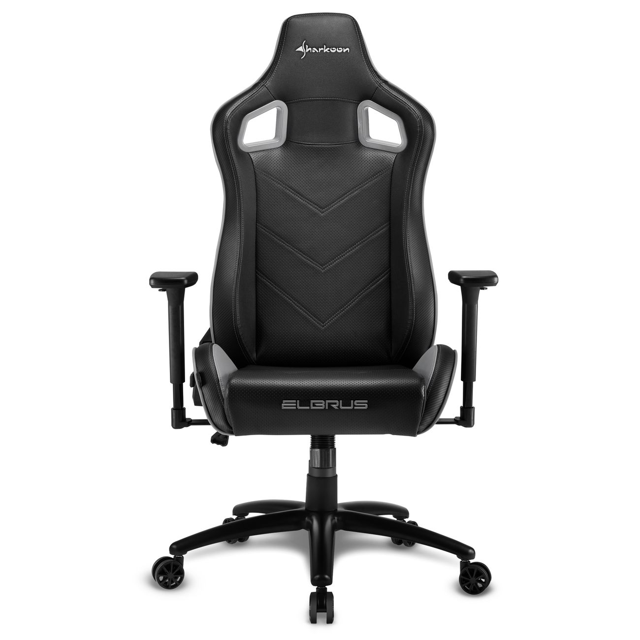 Кресло компьютерное игровое Sharkoon Elbrus 2 Black/серый
