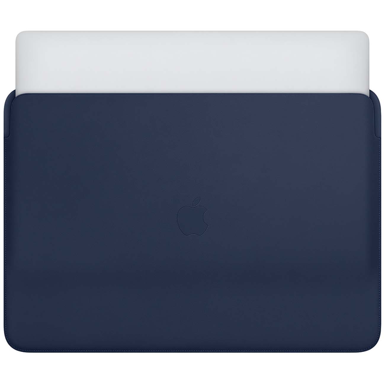 Кейс Apple Leather Sleeve 16'' MacBook Pro полночный синий