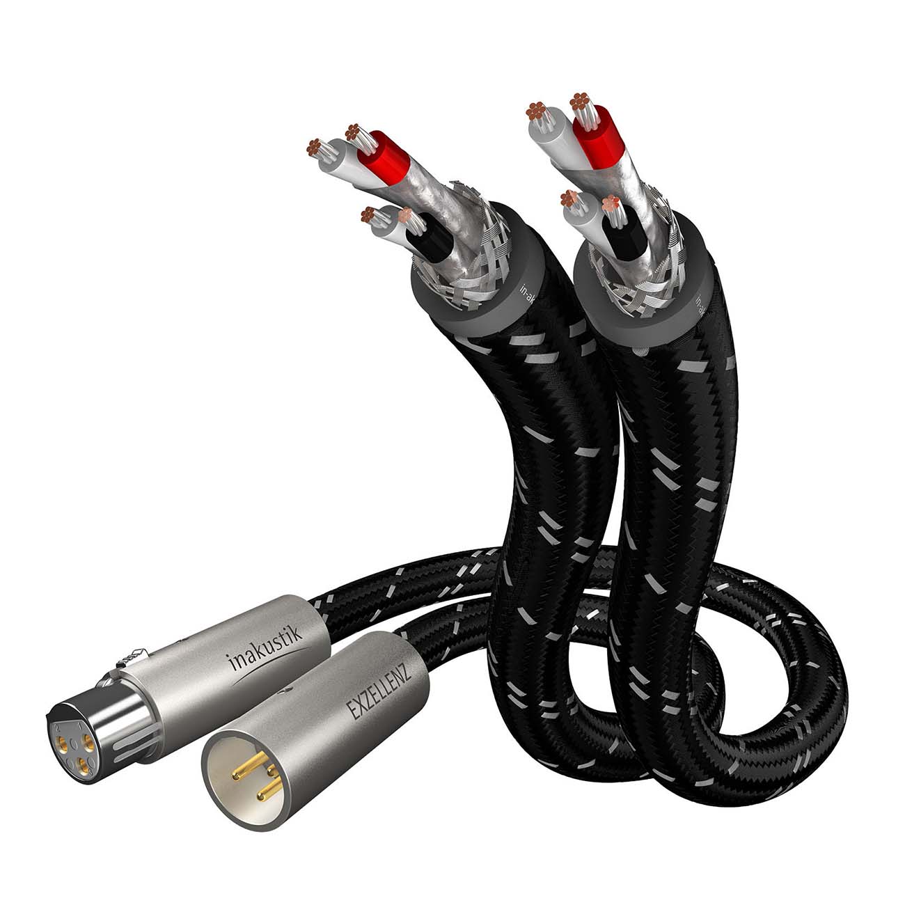 Кабель аналоговый аудио (Hi-Fi) Inakustik Exzellenz Stereo Cable XLR 1,5м (006050015)