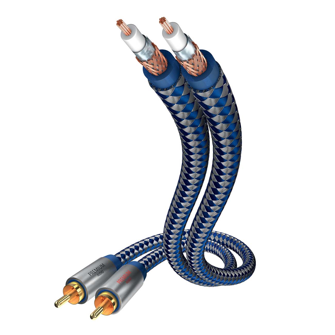 Кабель аналоговый аудио (Hi-Fi) Inakustik Premium Audio Cable RCA 1,5м (00404015)