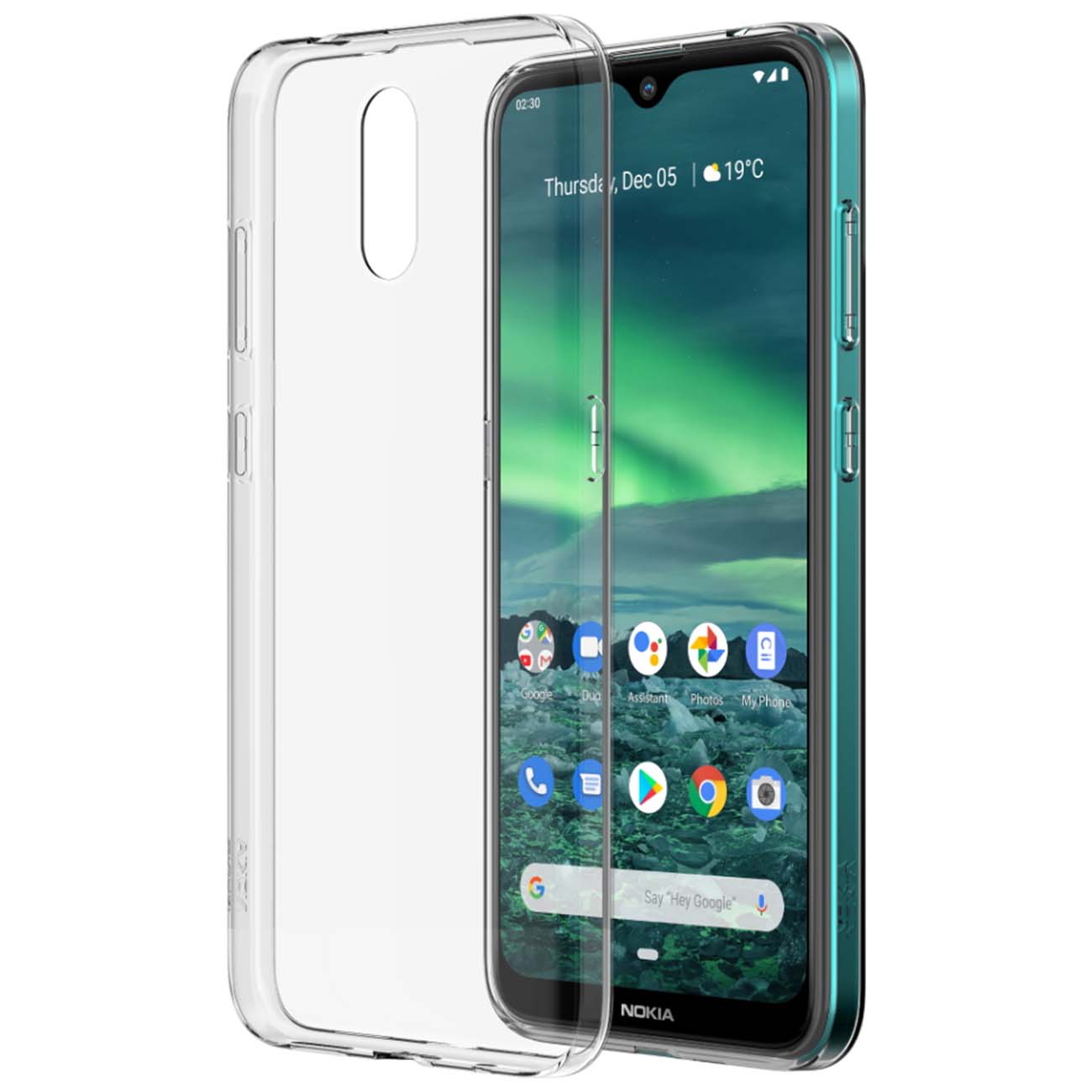 Чехол Nokia Clear Case для 2.3, Transparent