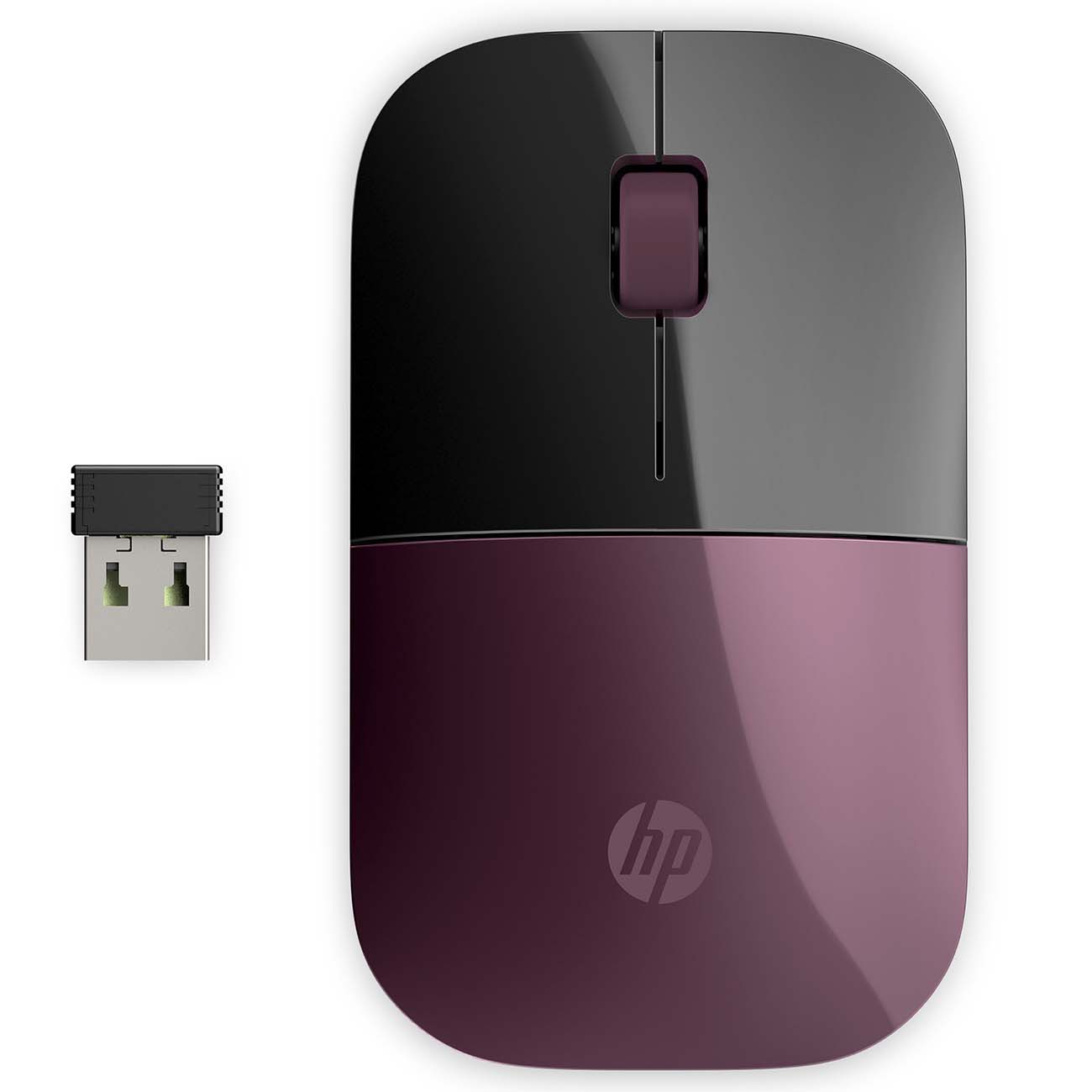 Мышь беспроводная HP Wireless Z3700 Berry Mauve (7UH89AA)