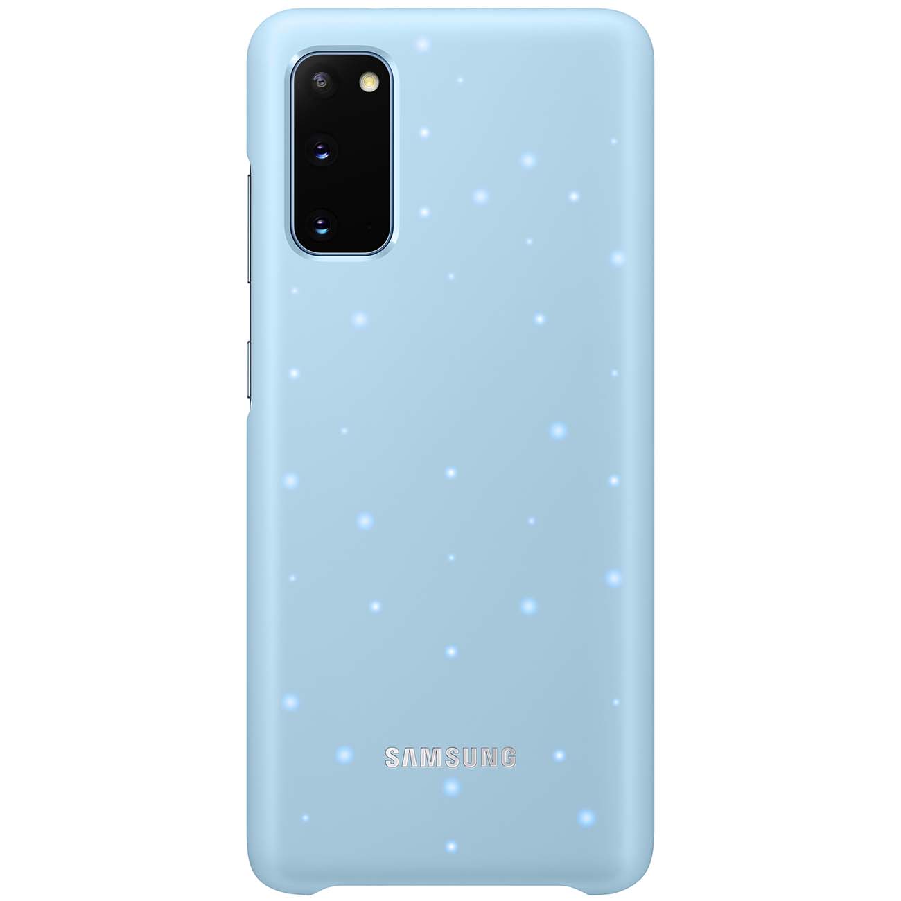 Чехол Samsung Smart LED Cover для Galaxy S20, небесно-голубой фото