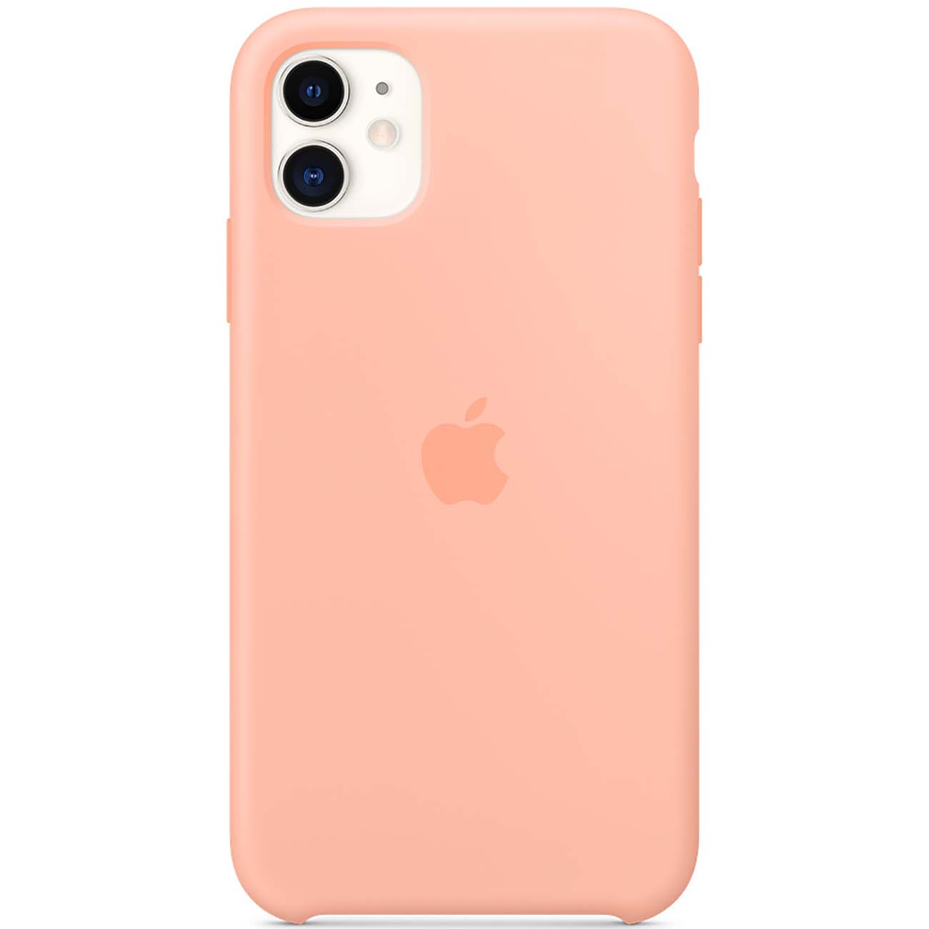 Чехол Apple iPhone 11 Silicone Case Grapefruit (MXYX2ZM/A) фото
