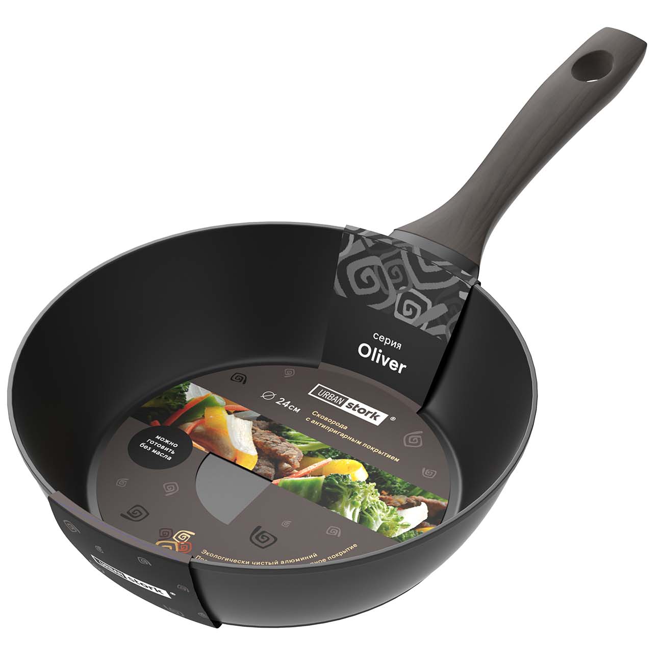Сковорода Urban Stork Oliver 24см (USOLVR24)