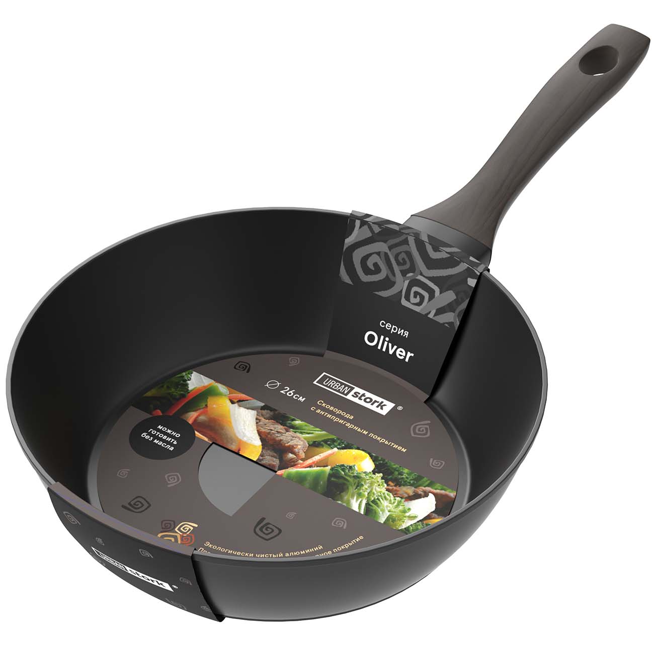 Сковорода Urban Stork Oliver 26см (USOLVR26)