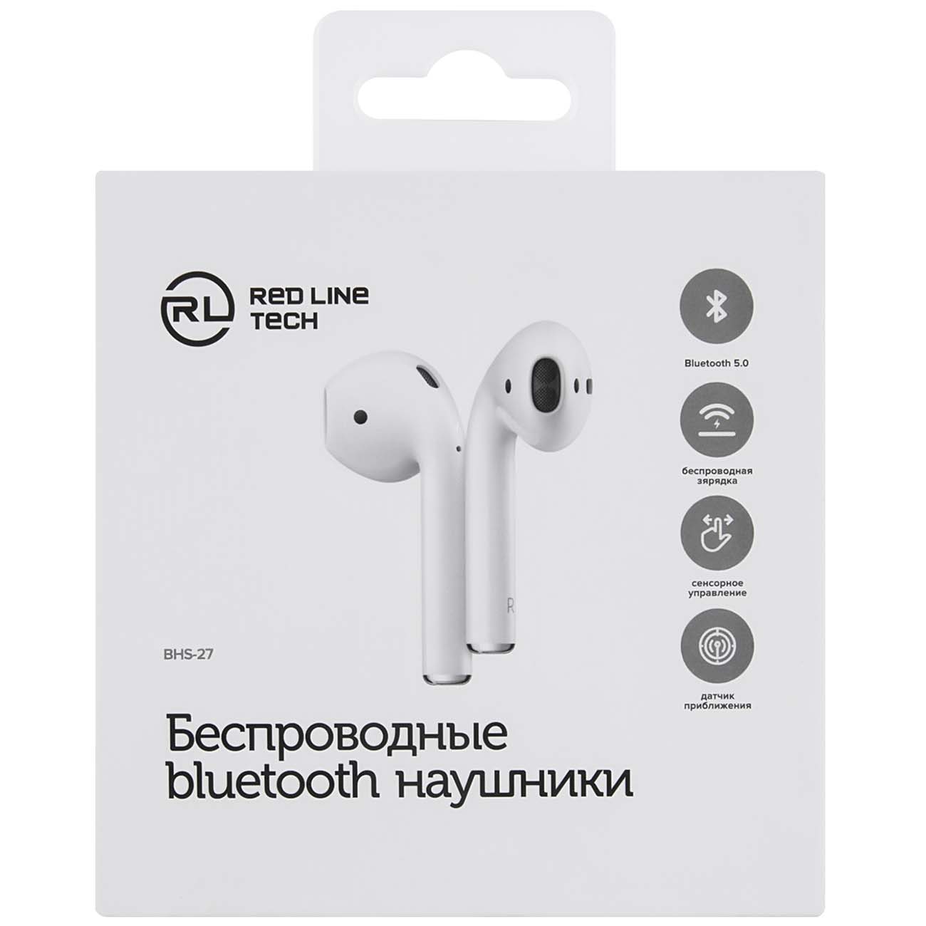 Наушники True Wireless Red Line BHS-27 White (УТ000019193)