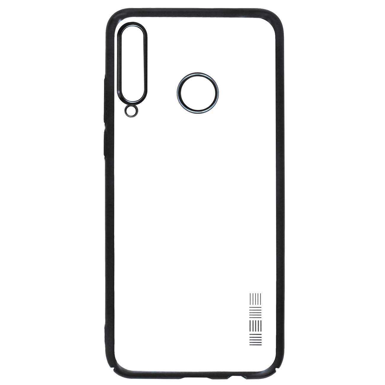 Чехол InterStep DECOR NEW MAT EL для Huawei P40 Lite, черный