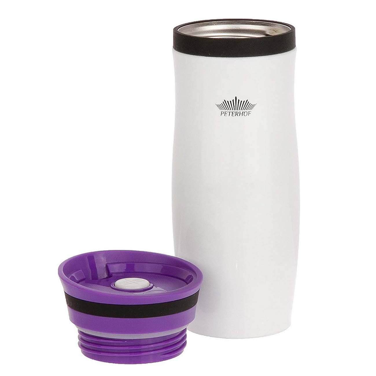 Термокружка Peterhof 0,4л Violet PH-12413