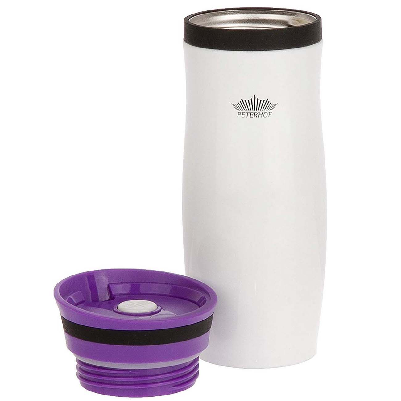 Термокружка Peterhof 0,4л Red PH-12418