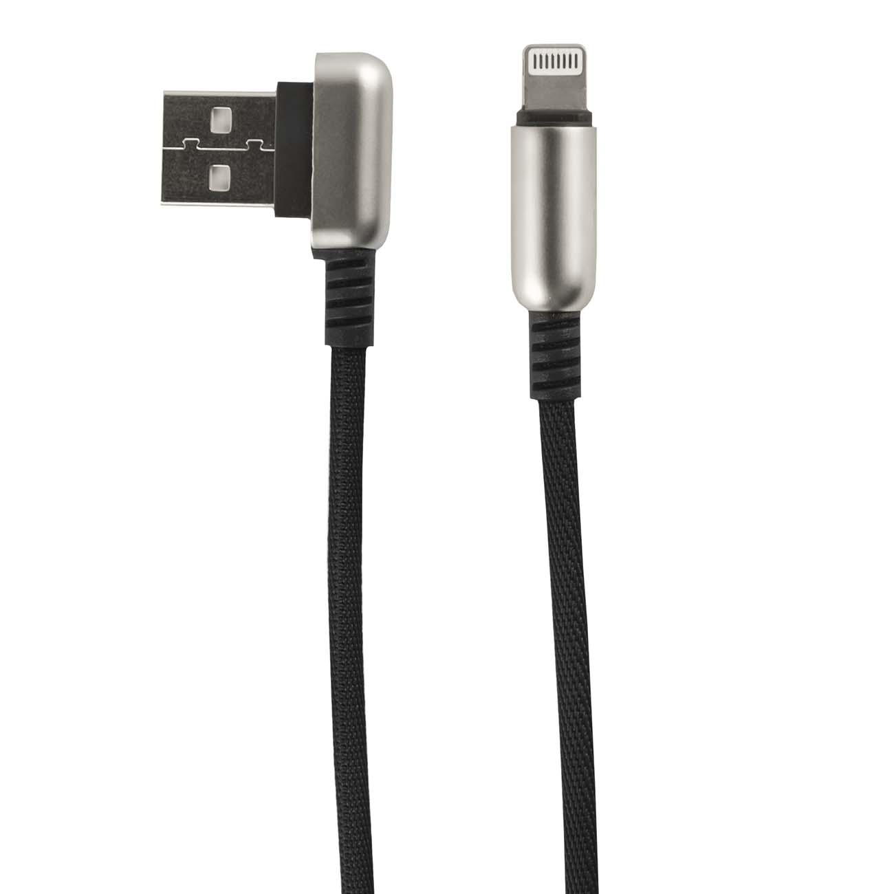 Кабель Red Line Loop USB - Lightning, черный фото