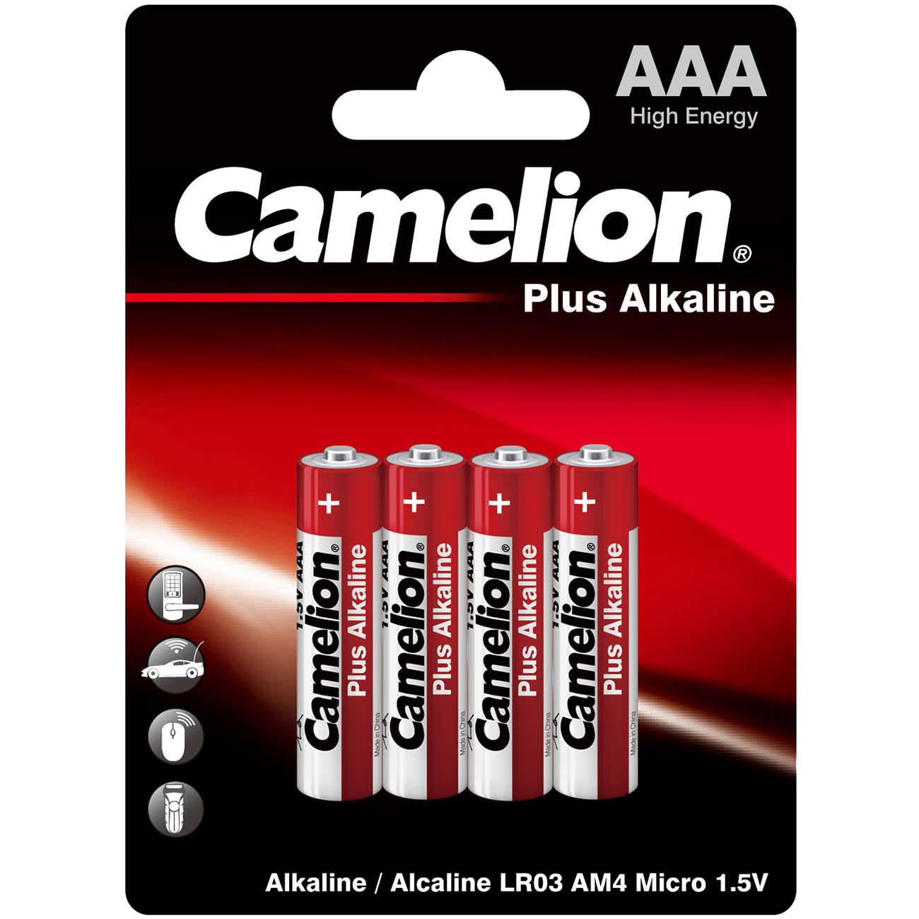 Батарея Camelion LR03 Plus Alkaline BL-4 фото