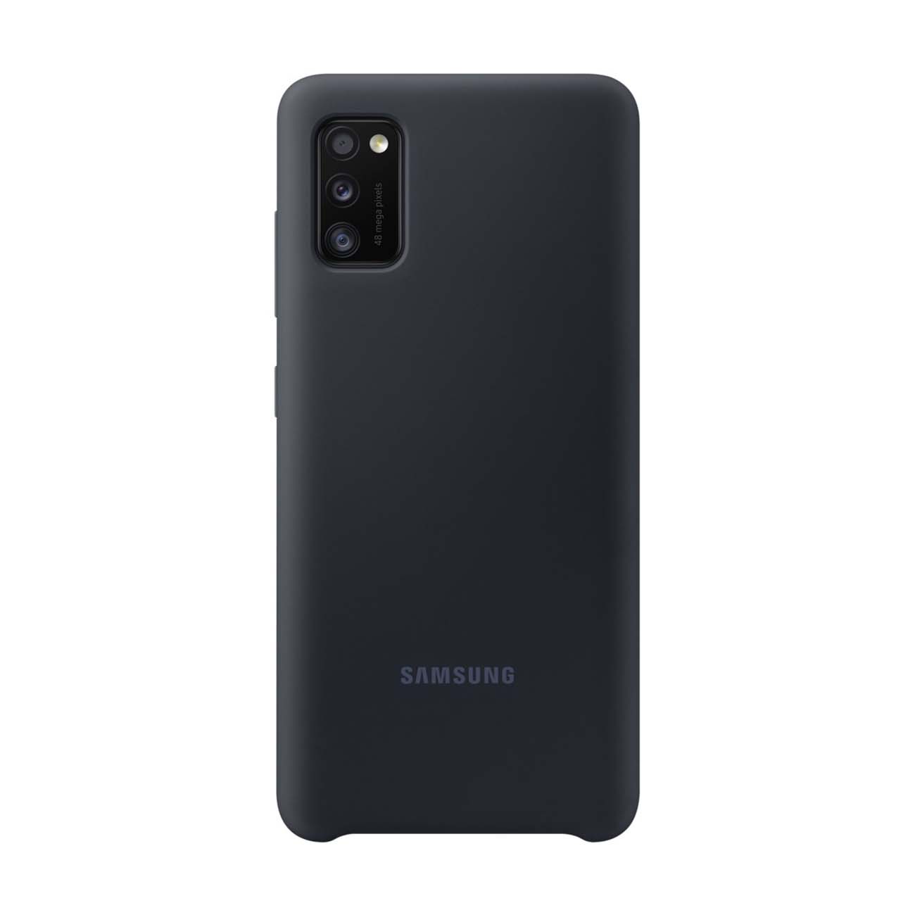 Чехол Samsung Silicone Cover A41 черный (EF-PA415TBEGRU)