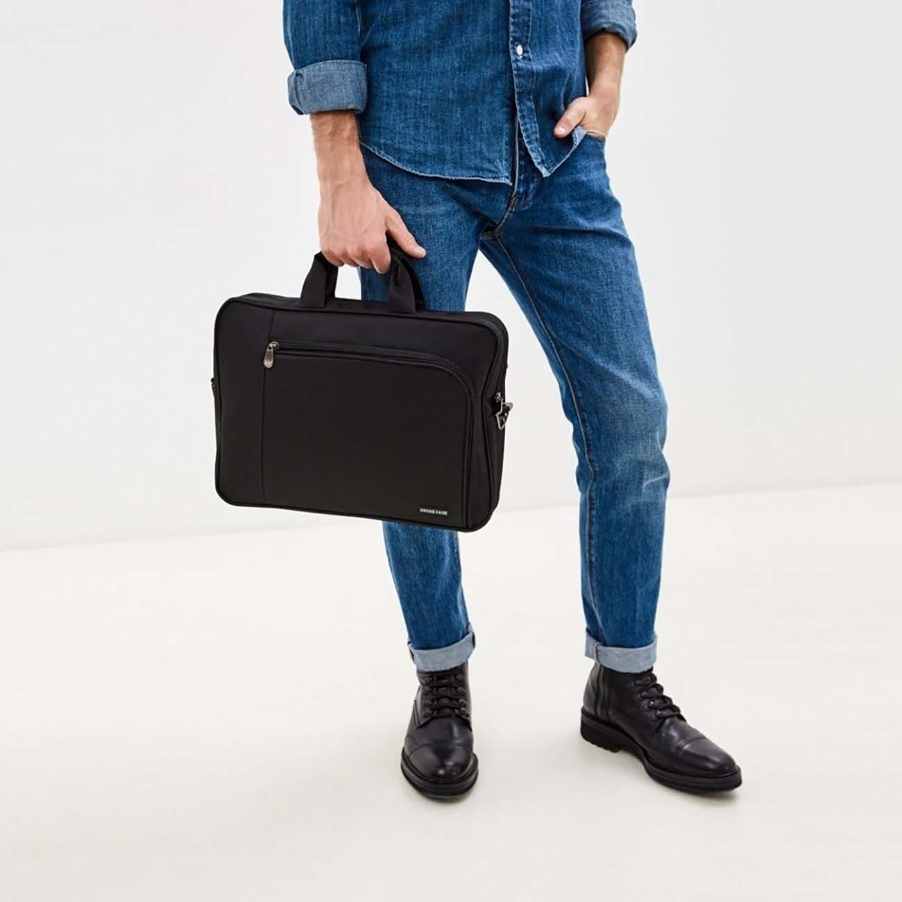 Кейс для ноутбука Cross Case CC15-006 черный