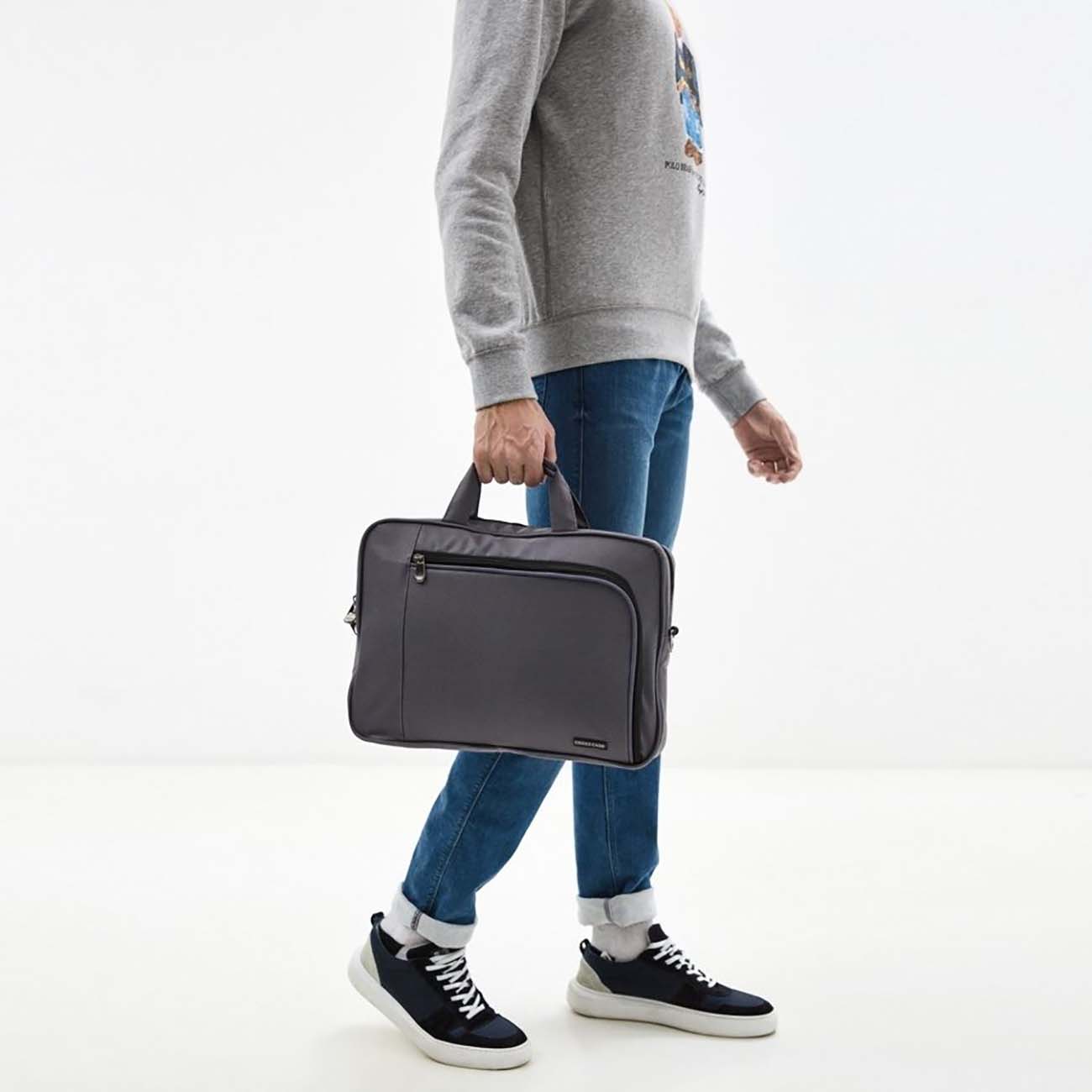 Кейс для ноутбука Cross Case CC15-006 серый