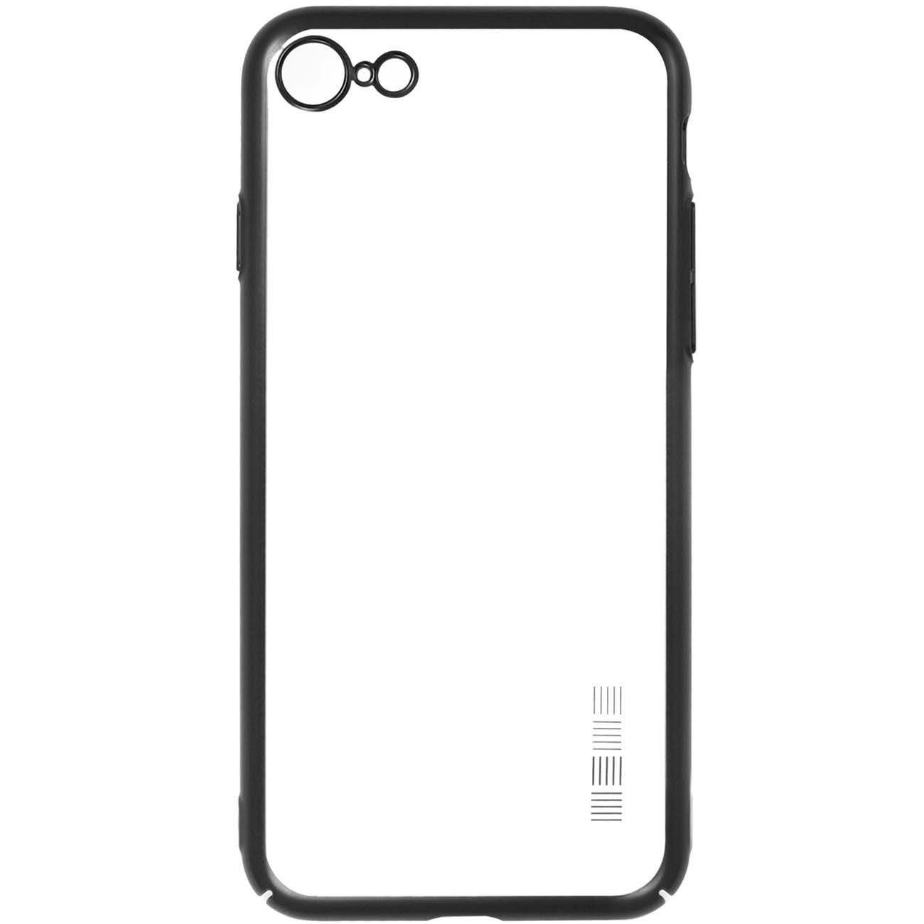 Чехол InterStep Decor New Mat MV для iPhone SE 2020/8/7, черный фото