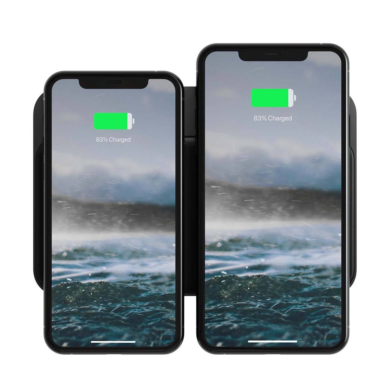 Беспроводное зарядное устройство Nomad Base Station Hub Edition Black (NM30011A30)