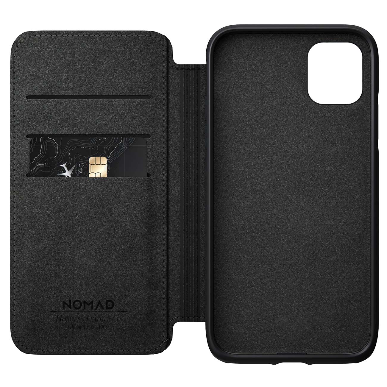 Чехол Nomad Rugged L.Folio д/iPhone 11, Black (NM21X10000)