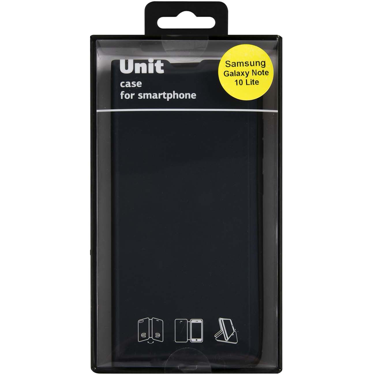 Чехол Red Line Unit для Galaxy Note 10 Lite, Black (УТ000019407)