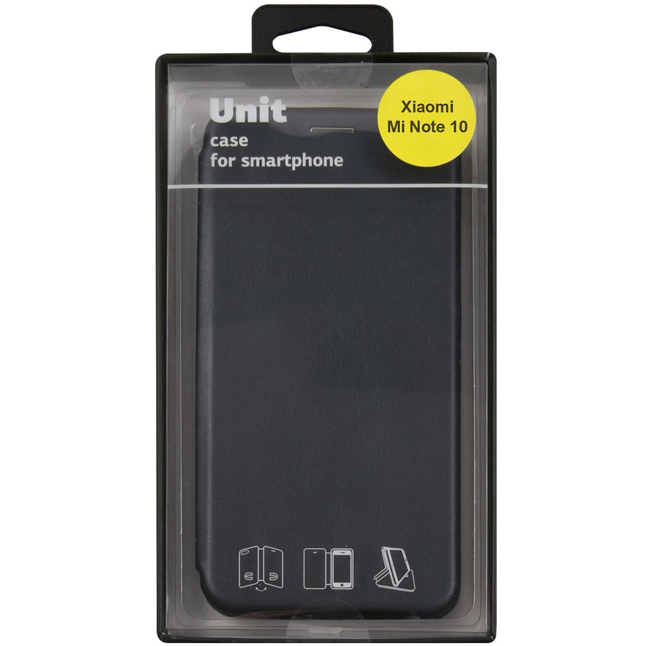 Чехол Red Line Unit для Xiaomi Mi Note 10, Black (УТ000019642)