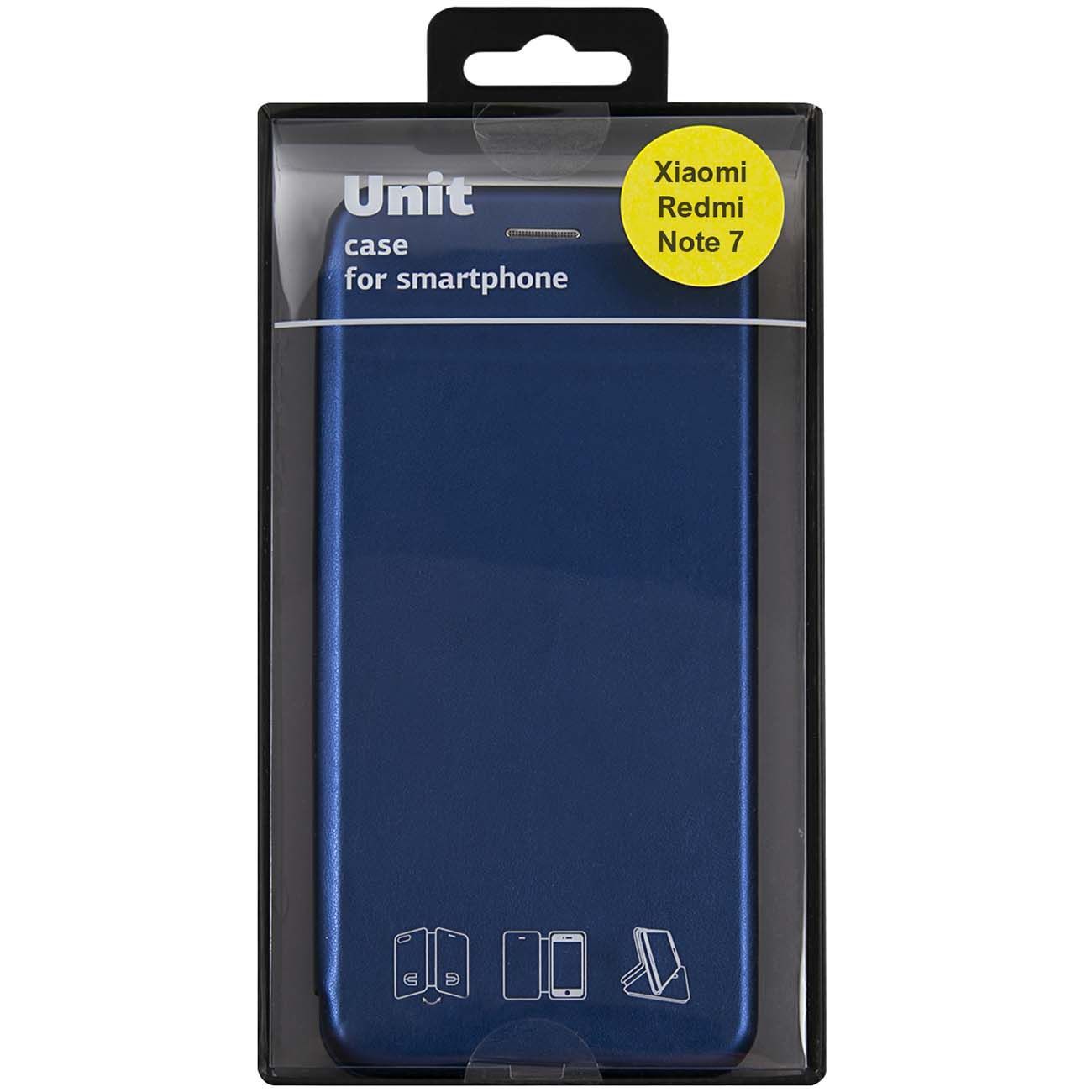 Чехол Red Line Unit для Redmi Note 7, Blue (УТ000017576)