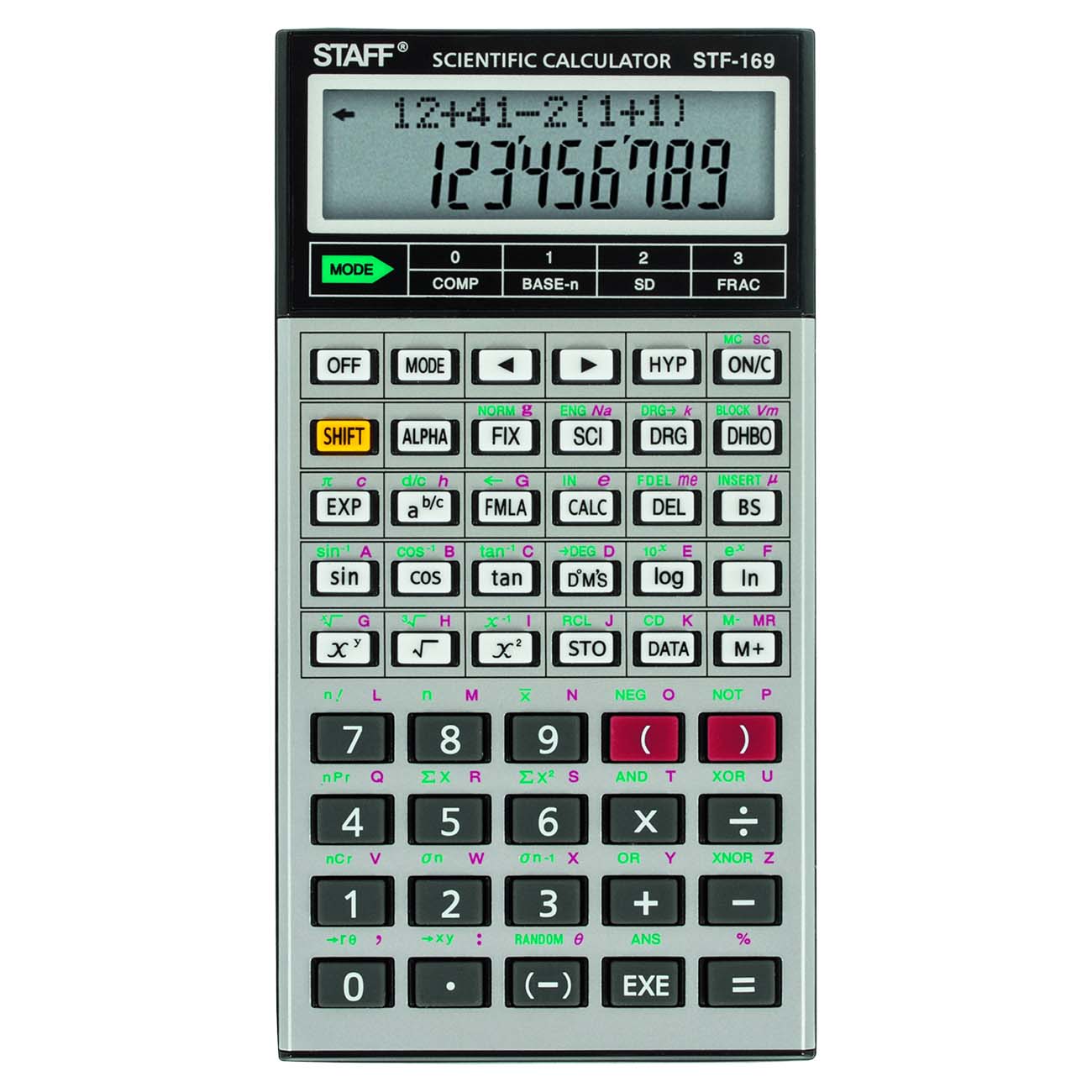 Калькулятор Staff STF-169 инженерный двухстрочный (250138)