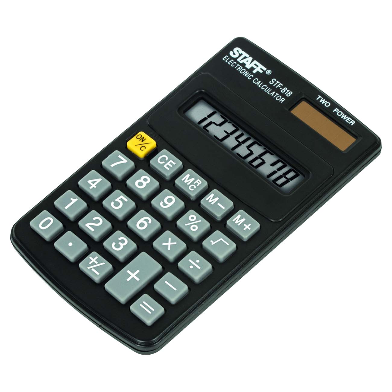 Калькулятор Staff STF-818 карманный (250142)